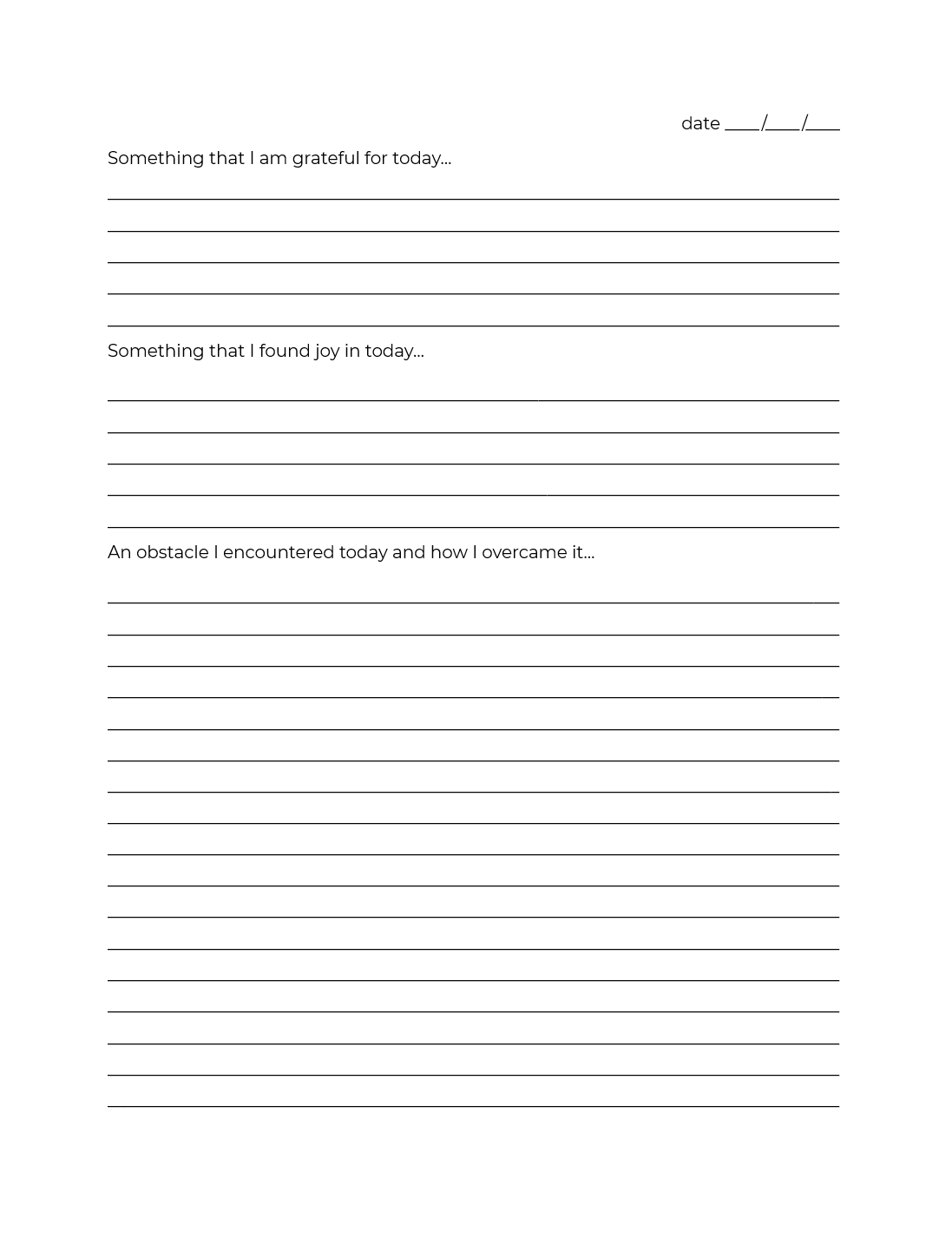 Gratitude and Joy Journal