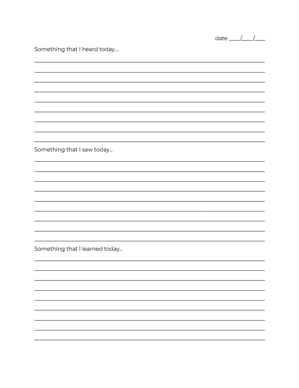Reflection Journal