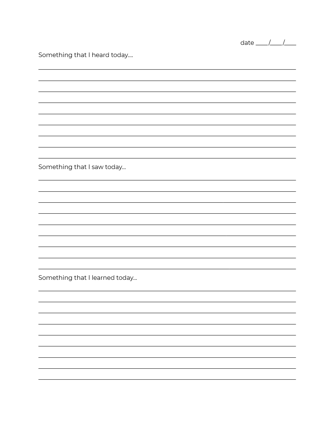 Reflection Journal