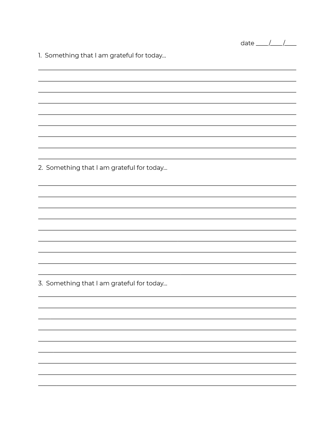 Gratitude Journal