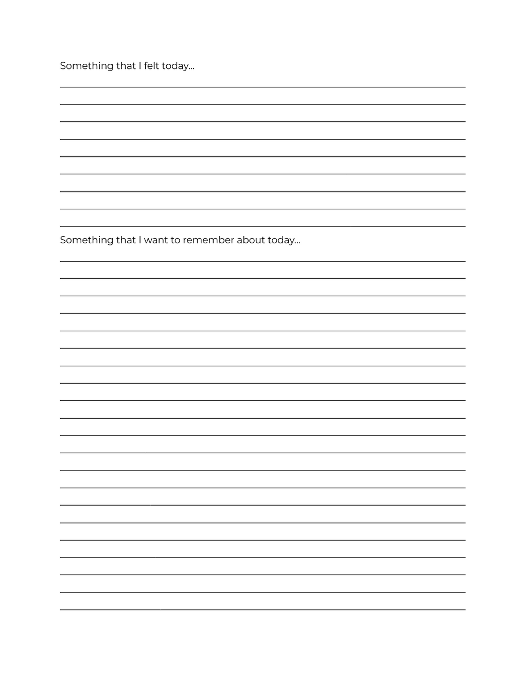 Reflection Journal