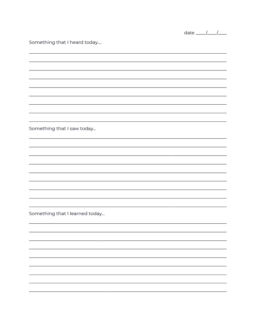 Peace Over Perfect Workbook