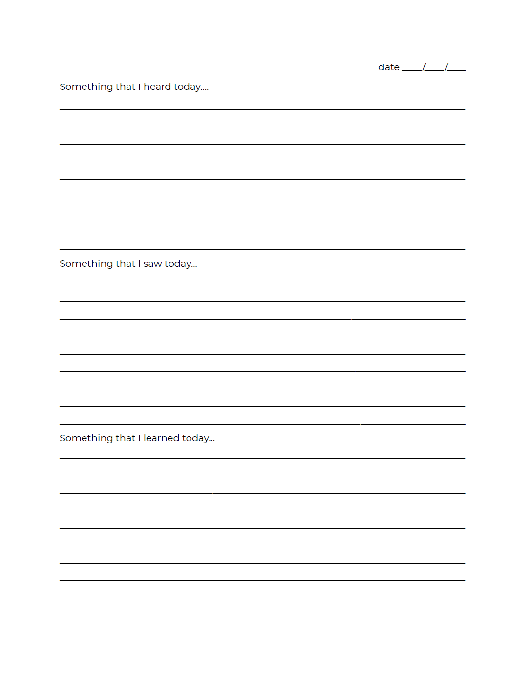 Peace Over Perfect Workbook